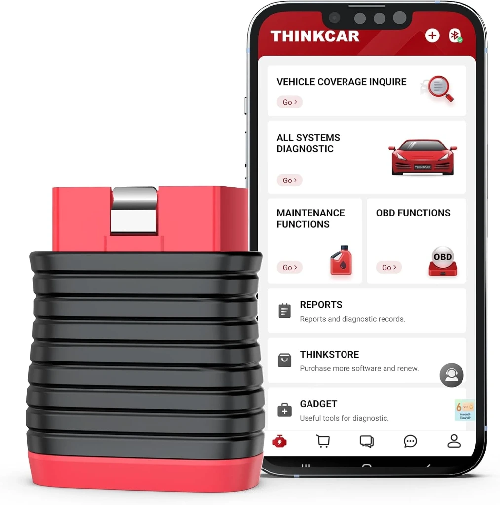 Escáner Automotriz Thinkdiag Thinkcar Bd6 Cuerpo Aceleracion