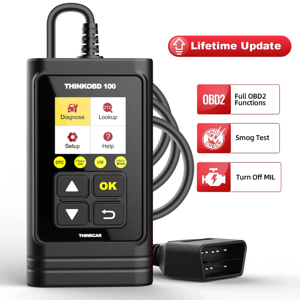 ESCANER AUTOMOTRIZ THINKCAR THINKOBD100 OBD2 OBDII