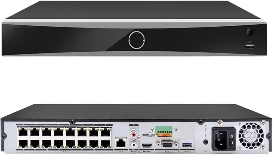 [DS-7616NXI-K2/16P] NVR 16 CANALES HASTA 8MP 4K VGA, HDMI, 2 SATA HASTA 10TB, ACUSENSE: DETECCIÓN/ANALISIS FACIAL, COMPARACIÓN DE FOTO DE ROSTRO, CAPTURA DE ROSTRO HUMANO, BUSQUEDA DE FOTO DE ROSTRO, ALARMA DE COMPARACIÓN DE ROSTROS, 20.000 FOTOS EN TOTAL, ANALISIS DE VEHÍCULO / HUMANO PARA PROTECCIÓN DE PERIMETRO, 16 PUERTOS PoE 245.00 DISPONIBLE HIKVISION DS‐7716NXI‐K4 NVR 16 CANALES HASTA 8MP 4K VGA, HDMI