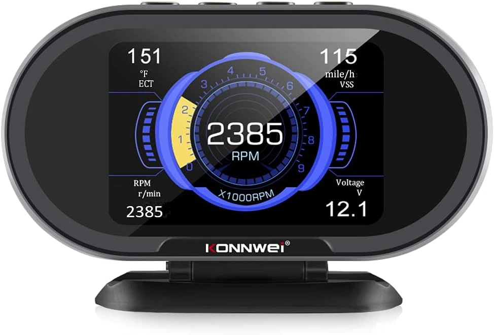 Escáner Kw206 Automotriz Monitor Tablero En Vivo Obd2 Rp